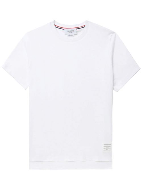 T-shirt con spacco laterale THOM BROWNE | MJS067A00042100